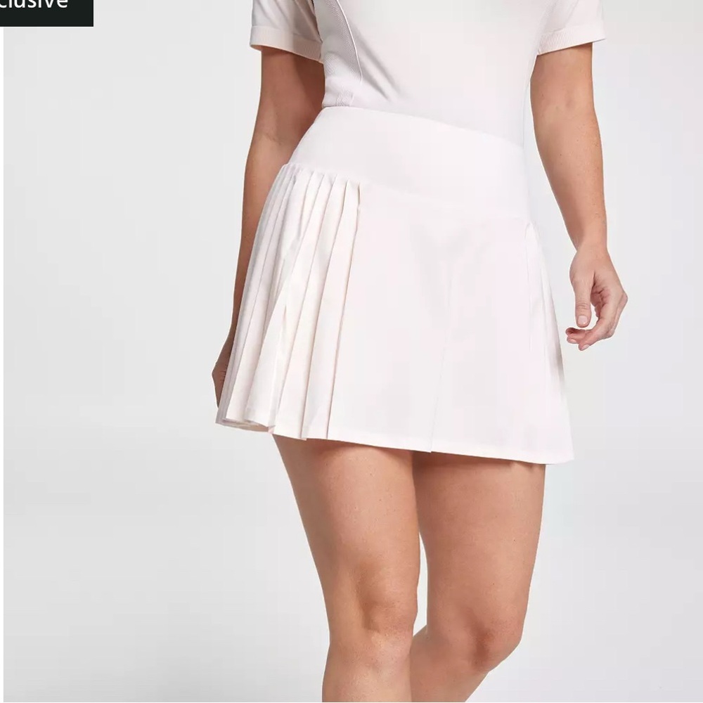 NWOT CALIA by Carrie Underwood 14” Side Pleat Golf Skort- Size Small